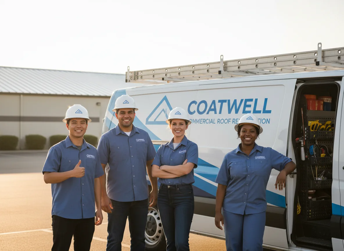 Commercial roof coating company in Rockford, OH